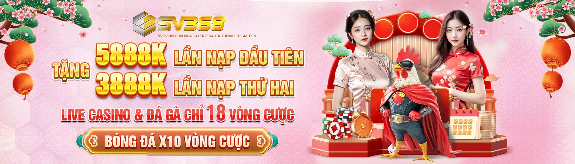 SV368 khuyến mãi thành viên mới nạp tiền lần 1 - 2
