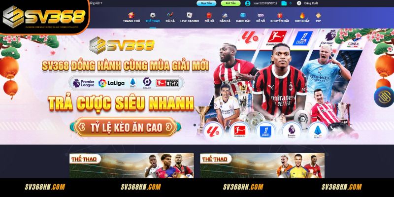 Giới thiệu sảnh thể thao SV368
